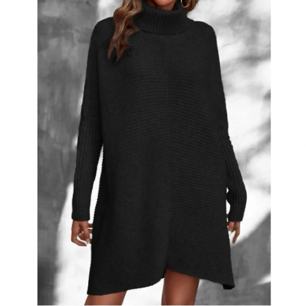 Black cozy sweater - Picture 3 of 16